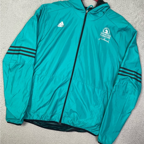Adidas Boston Marathon 2016 windbreaker jacket - Picture 1 of 5